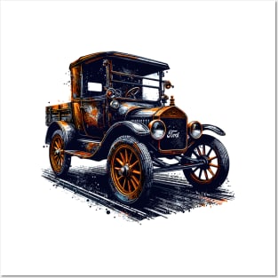 Ford Model T Posters and Art